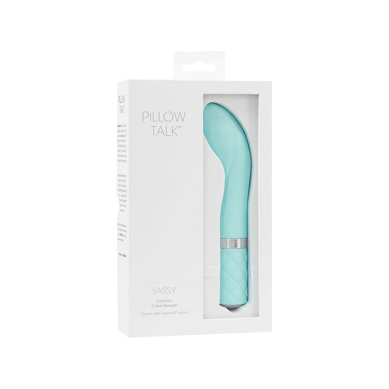 Pillow Talk - Sassy G-Spot Vibrator Teal